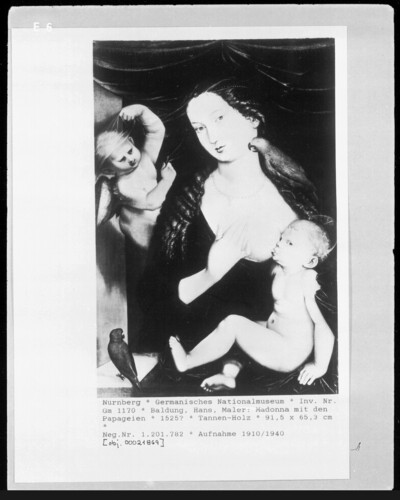 Madonna with the parrots