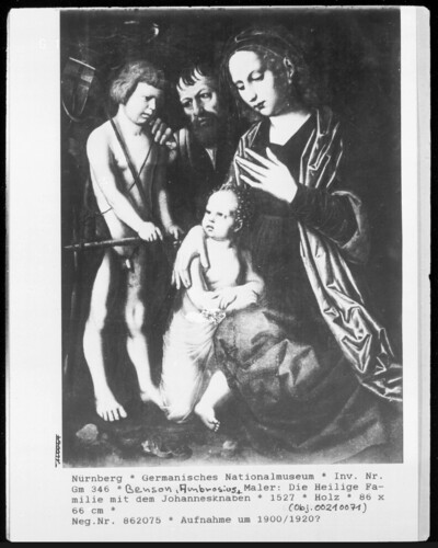 The Holy Family with the boy of John