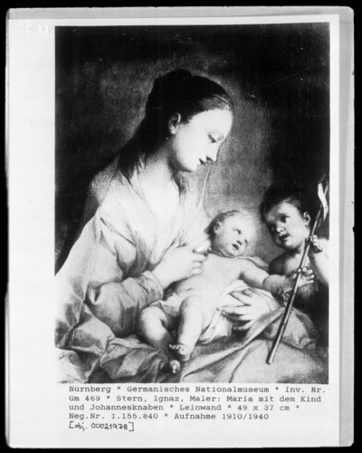 Mary with the Child and John boy