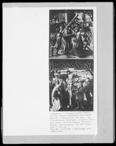 Crossing Christ and Crucifixion