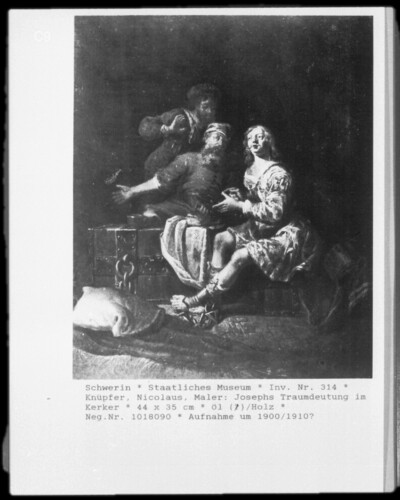 Joseph’s dream interpretation in the dungeon
