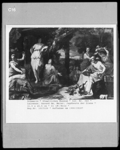 Hunting spoils of Diana