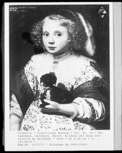 Portrait Anna Constantia de Beijwegh