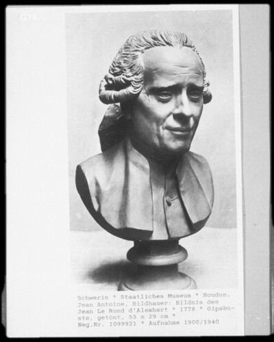 Portrait of Jean-Baptiste le Rond, called d 'Alembert