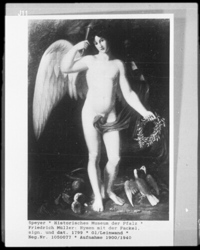 Hymen with torch