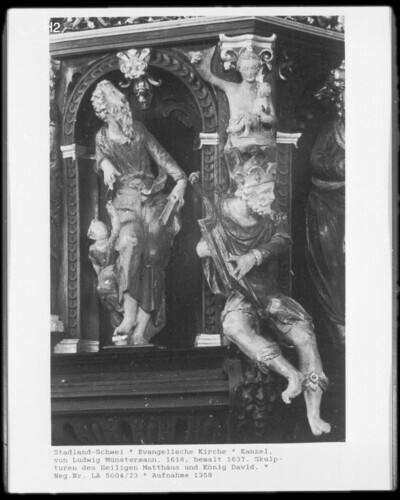 Heiliger Matthäus und König David