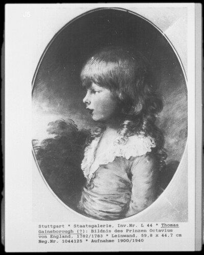 Portrait of Prince Octavius of England