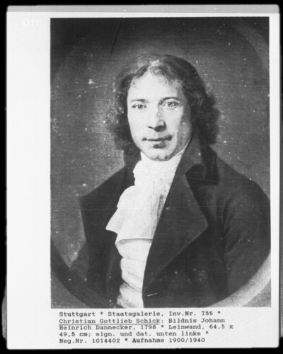 Portrait of Johann Heinrich Dannecker