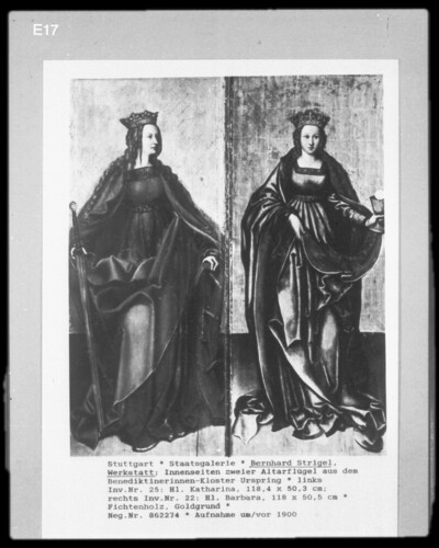 Saint Catherine, Saint Barbara