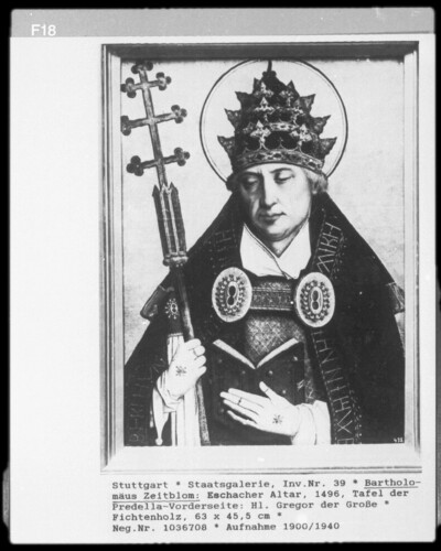 Eschacher Altar: Saint Gregory the Great