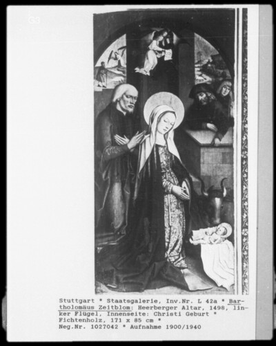Heerberg altar: Christ’s birth
