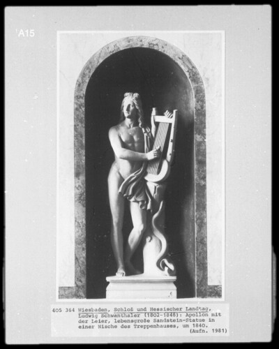 Apollon with the lyre