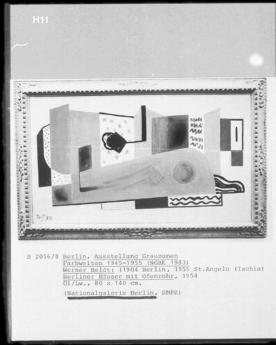 Berlin houses with stove tube