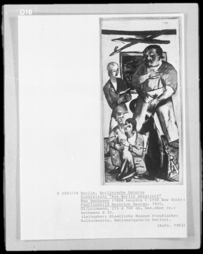 Family image Heinrich George