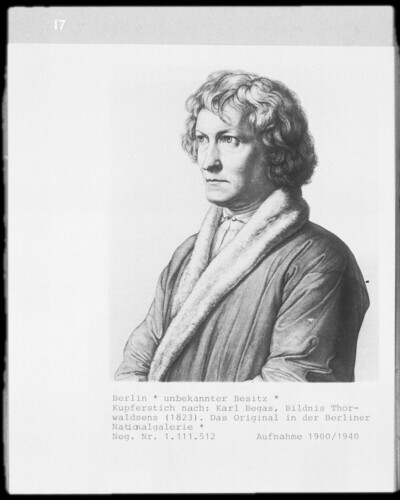 Portrait of Thorvaldsen