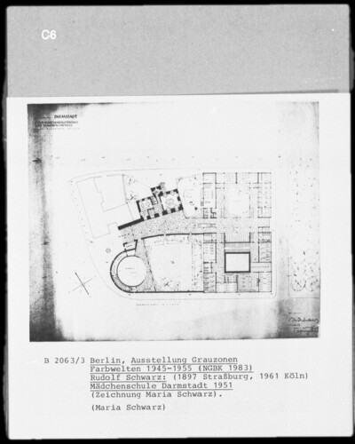 Mädchenschule Darmstadt von Rudolf Schwarz