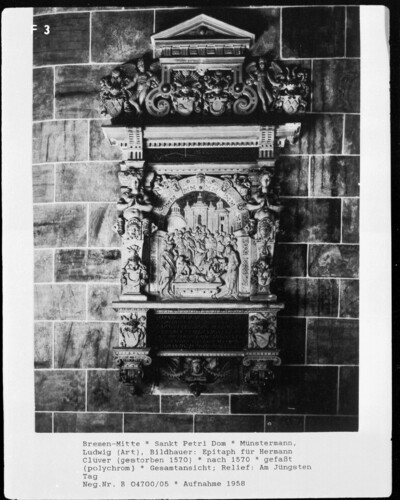 Epitaph für Hermann Clüver (gestorben 1570)