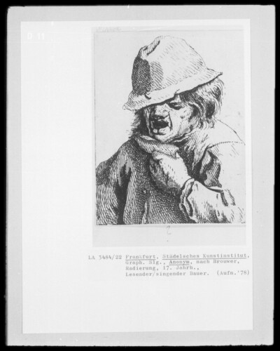 Reading (singing) farmer