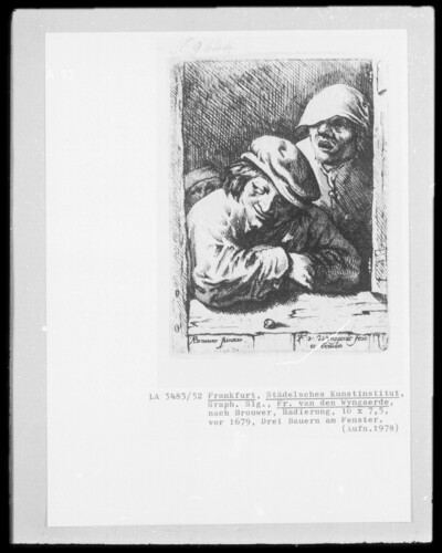 Three Farmers at the Window