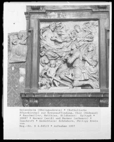 Epitaph des Freiherrn Philipp Erwein von Schönborn (gest. 1668)