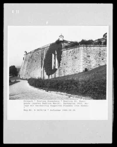 Bastion Sankt Kunigunde & Bastion Marie
