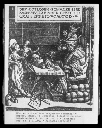 Illustration of a Bible section
