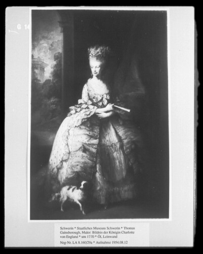 Portrait of Queen Charlotte of England