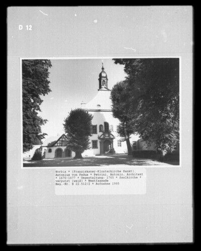 Franziskaner-Klosterkirche Sankt Antonius von Padua