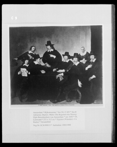 The Regents of the Nieuwe Zijds Huiszittenhuis of Amsterdam
