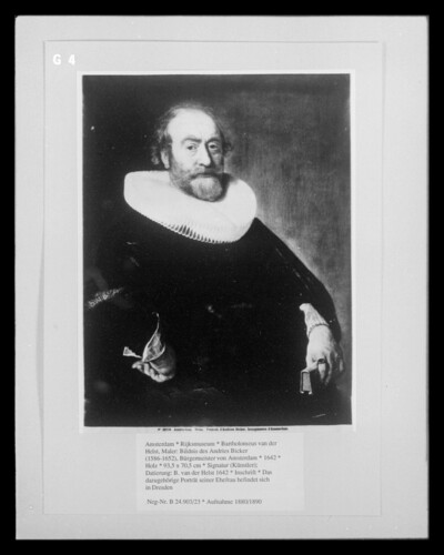 Portrait of Andries Bicker (1586-1652), Mayor of Amsterdam