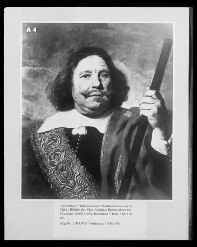 Portrait of Vice Admiral Egbert Meeuwsz Cortenaer (1600-1665), Rotterdam
