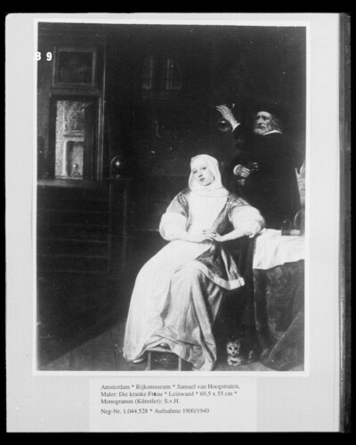 The sick woman