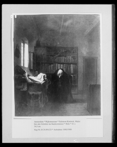 The Old Scholar in the Study Room