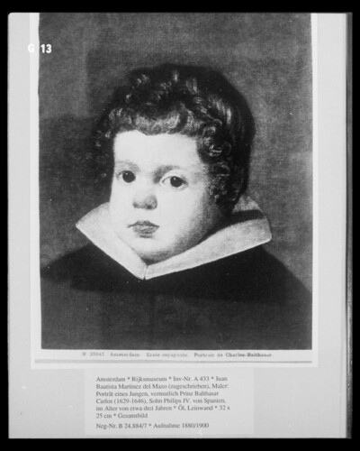 Portrait of a Boy, Probably Prince Balthasar Carlos (1629-1646), Son of Philip IV of Spain, at the age of about three