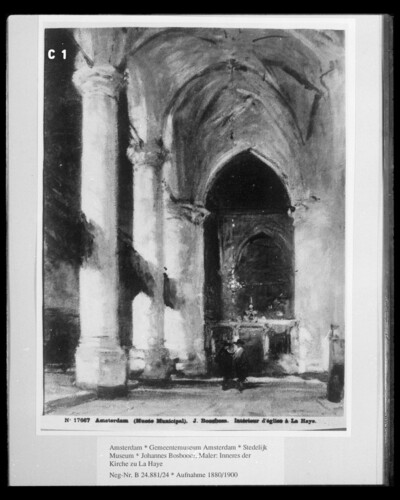 Interior of the Church in The Hague