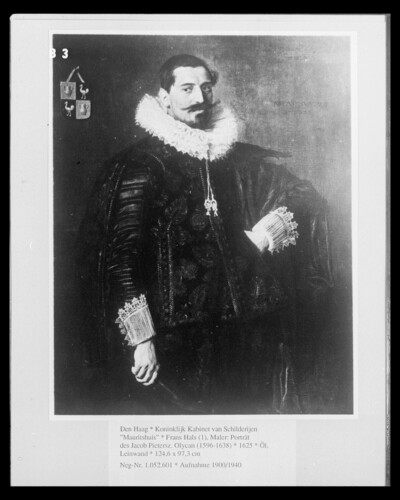 Porträt des Jacob Pietersz. Olycan (1596-1638)