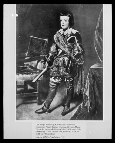 Portrait of Infante Balthasar Carlos (1629-1646), son of Philip V of Spain