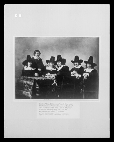 Die Regenten des Armekinderhauses von Haarlem