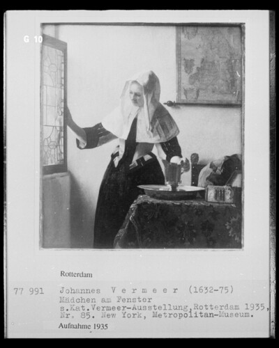 Young woman with water jug
