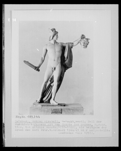 Perseus with the head of the Medusa