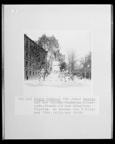 Memorial of Josef Werndl