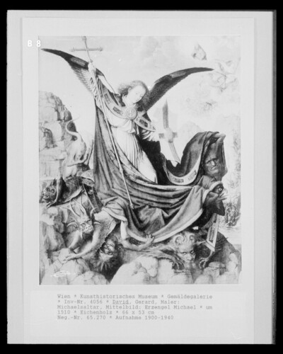 Michaelsaltar, central image: Archangel Michael