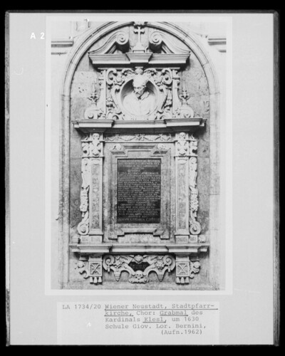 Headstone of Cardinal Klesl