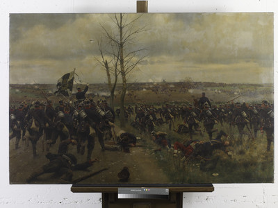 Fusilier battalion 70 near St. Quentin