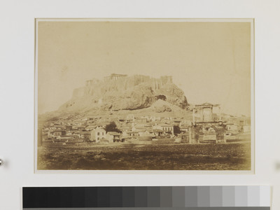 Athen gegen die Akropolis