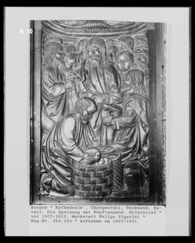 Relief: Die Speisung der Fünftausend