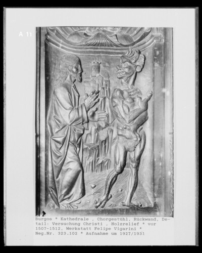 Relief: Temptation of Christ