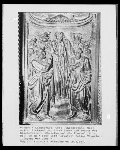 Relief: Christ and the apostles