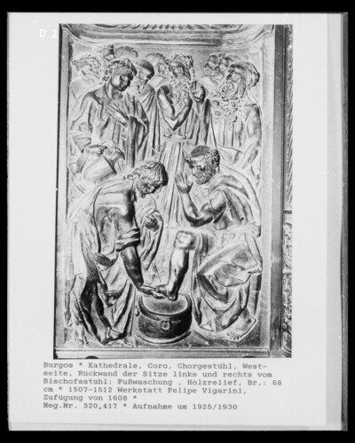 Relief: Christ’s foot washing