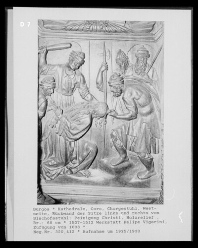 Relief: Poning of Christ